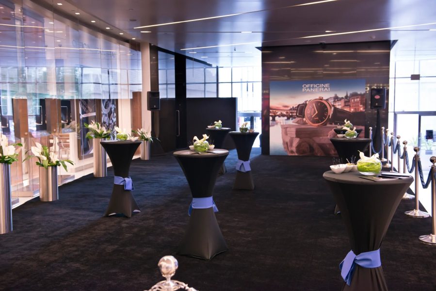 Leading Advertising Agency in Middle East - Conference Room Setup - Officine Panerai - Tables